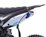 Thumpstar - TSX 125cc Dirt Bike Cyan Stickers