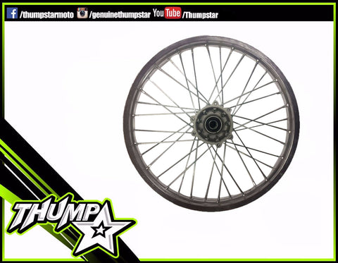 3396 | Alloy Front Wheel Complete  21" | X3 BLACK