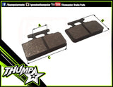 3944 |  Front Brake Pad Single Piston | TSC125