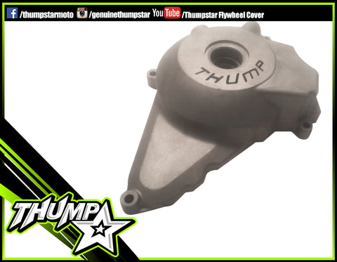 7678 | Stator/Flywheel Cover | Electric Start Silver