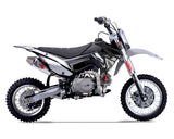 Thumpstar - TSB 110cc GR Dirt Bike Black Stickers