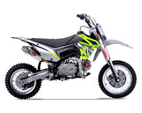 Thumpstar - TSB 110cc GR Dirt Bike Neon Stickers