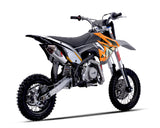 Thumpstar - TSX 125cc GR Dirt Bike Orange Stickers