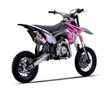 Thumpstar - TSX 125cc GR Dirt Bike Pink Stickers