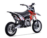 Thumpstar - TSB 110cc GR Dirt Bike Red Stickers