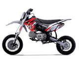 Thumpstar - TSX 125cc GR Dirt Bike Red Stickers