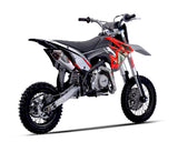 Thumpstar - TSX 125cc GR Dirt Bike Red Stickers