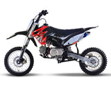 Thumpstar - TSB 125cc E Dirt Bike red Stickers