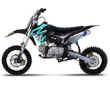 Thumpstar - TSK 110cc E Dirt Bike Cyan Stickers