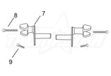 3965 | Foot Peg Mount Complete Assembly - Race | V5