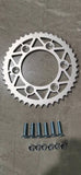 7767-SIL | CNC Sprocket 428x43T | SILVER