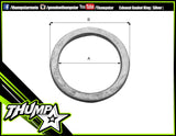 7587 | Exhaust | Gasket Ring | Small | Silver
